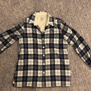 LL BEAN Fleece flannel